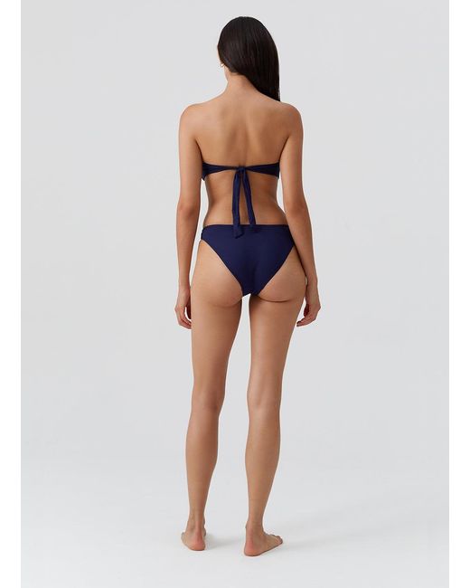 Melissa Odabash Blue Barcelona Bikini Top