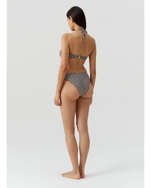 Melissa Odabash White Liguria Chain Bikini Top