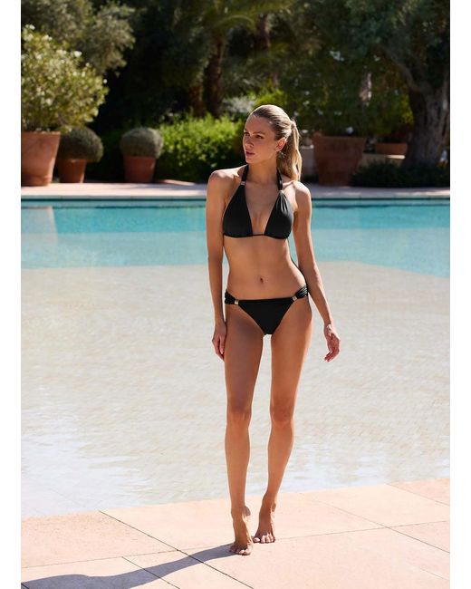 Melissa Odabash Black Grenada Bikini Bottom