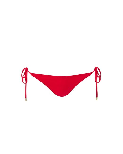Melissa Odabash Red Miami Bikini Bottom