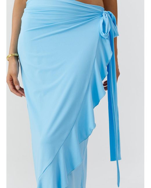Melissa Odabash Blue Cassidy Celeste Skirt