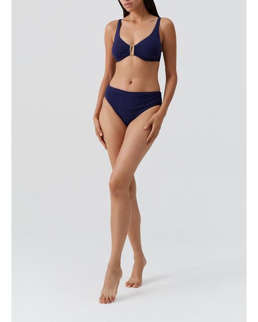 Melissa Odabash Blue Bel Air Bikini Bottom