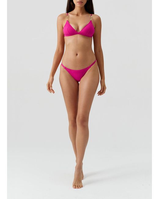 Melissa Odabash Pink Mexico Raspberry Bikini Bottom