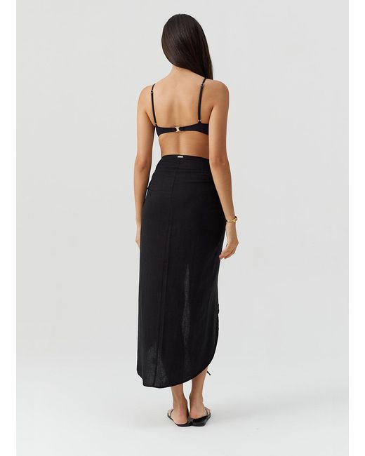 Melissa Odabash Black Winnie Skirt
