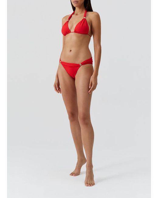 Melissa Odabash Red Grenada Bikini Top