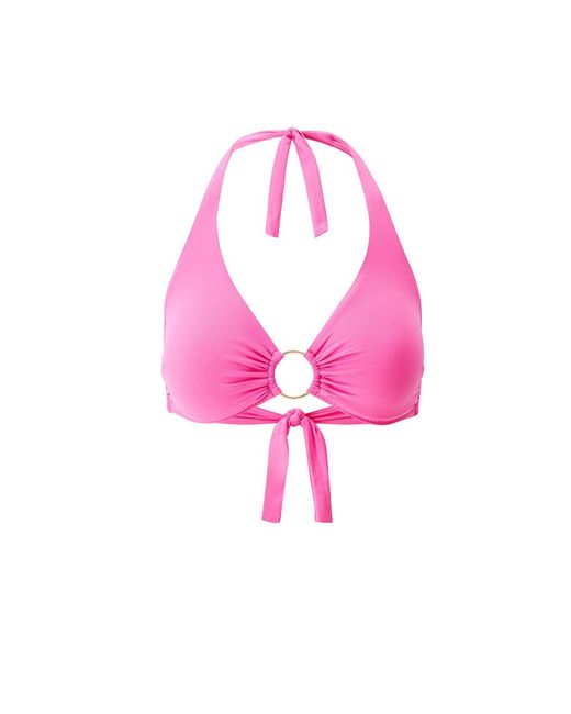Melissa Odabash Pink Brussels Watermelon Bikini Top
