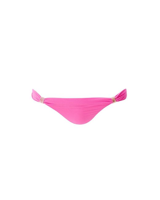 Melissa Odabash Pink Grenada Watermelon Bikini Bottom