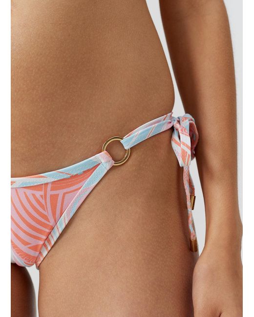 Melissa Odabash Pink Cassis Cosmic Bikini Bottom