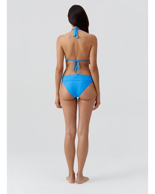 Melissa Odabash Blue Grenada Ocean Bikini Top
