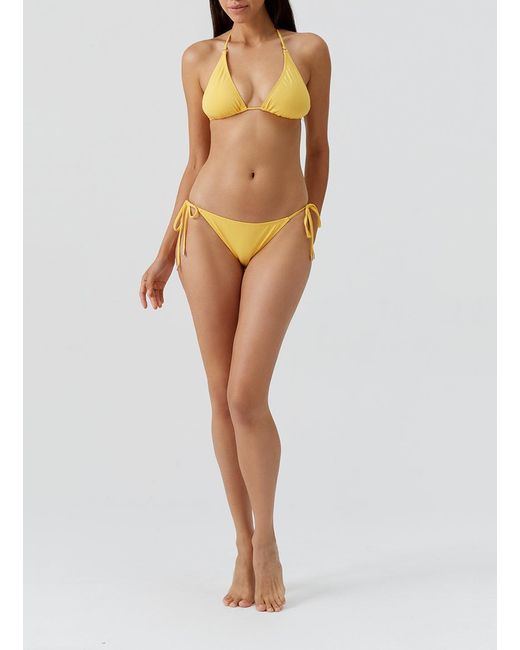 Melissa Odabash Yellow Malibu Sunflower Bikini Bottom