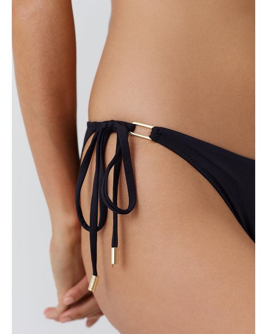 Melissa Odabash Black Cancun Bikini Bottom