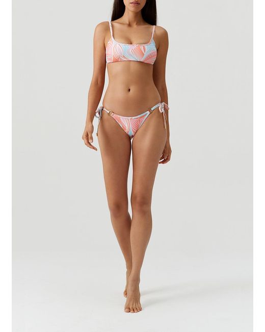 Melissa Odabash Pink Cassis Cosmic Bikini Bottom