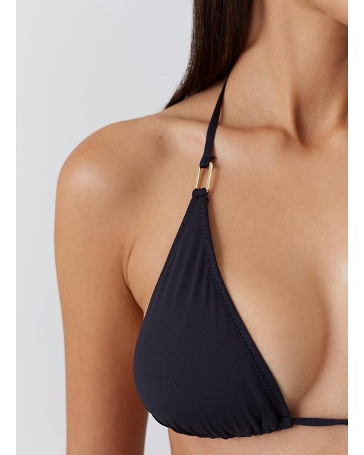 Melissa Odabash Black Cancun Bikini Top