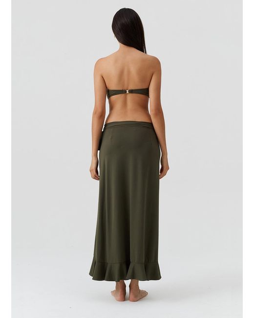 Melissa Odabash Green Cassidy Skirt