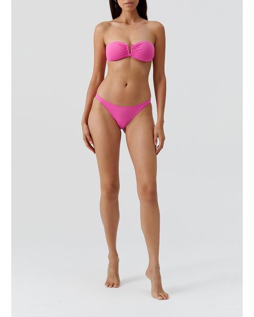 Melissa Odabash Pink Alba Watermelon Bikini Top