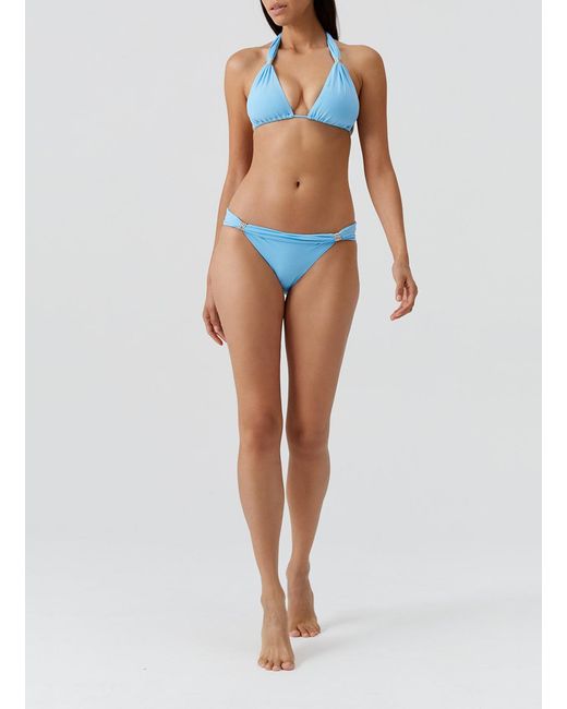 Melissa Odabash Blue Grenada Celeste Bikini Bottom