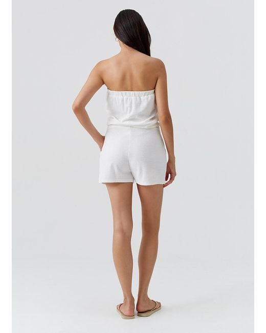 Melissa Odabash White Venus Playsuit