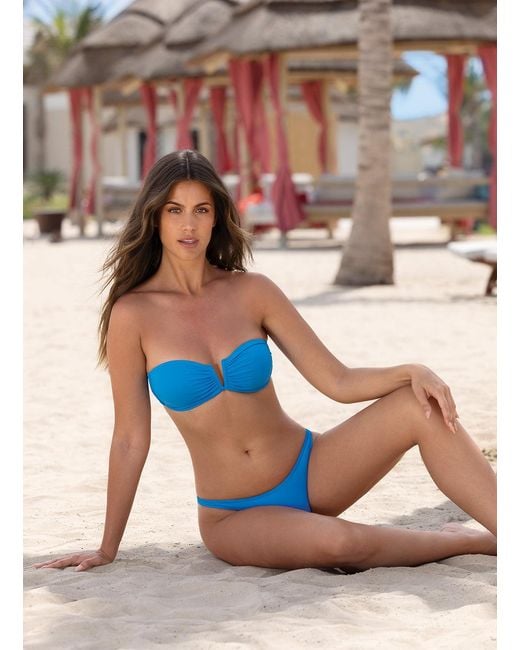 Melissa Odabash Blue Alba Ocean Bikini Bottom