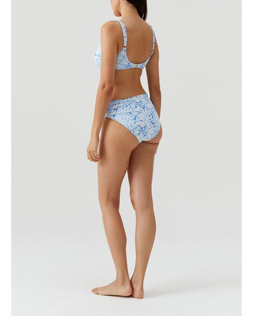 Melissa Odabash Blue Bel Air Pineapples Bikini Bottom