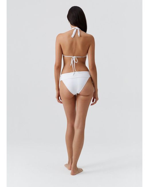 Melissa Odabash White Grenada Bikini Bottom