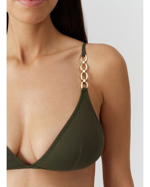 Melissa Odabash Green Mexico Bikini Top