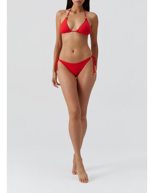 Melissa Odabash Red Cancun Bikini Top