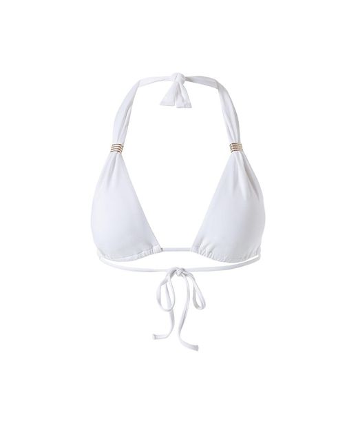 Melissa Odabash White Grenada Bikini Top