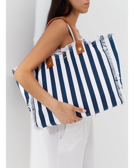 Women's Blue Cap Ferrat Nautical Bag