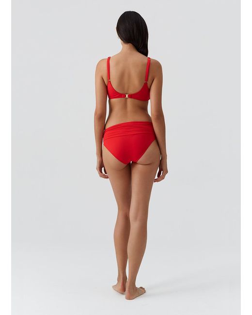 Melissa Odabash Red Bel Air Bikini Bottom