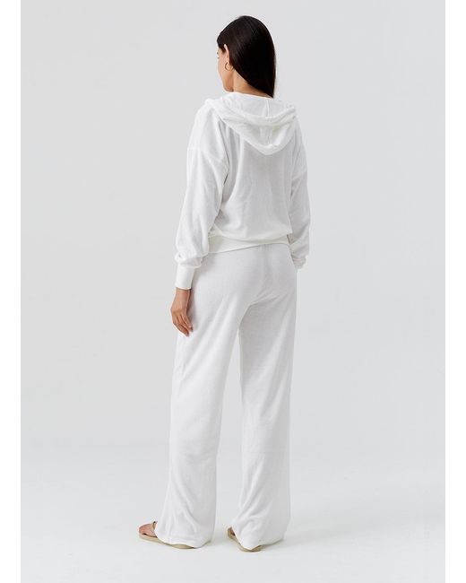 Melissa Odabash White Kyda Hoodie