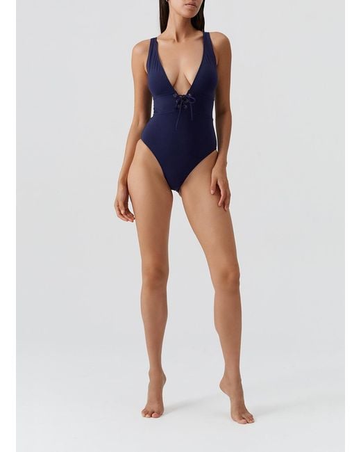 Odabash UK Blue Tortuga Swimsuit