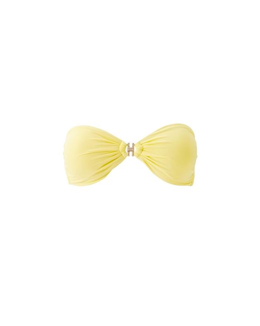 Melissa Odabash Yellow Istanbul Bikini Top