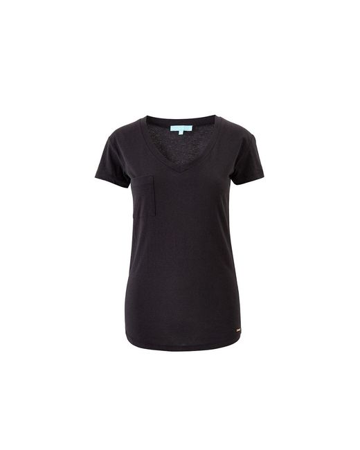 Melissa Odabash Black Exclusive Hadley T-Shirt