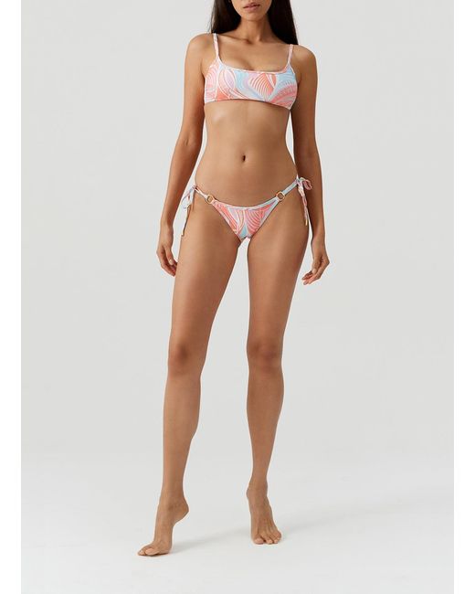 Melissa Odabash Pink Cassis Cosmic Bikini Bottom