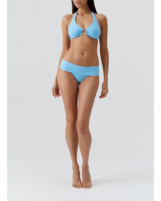 Melissa Odabash Blue Brussels Celeste Bikini Bottom