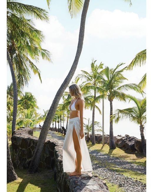 Melissa Odabash White Mendi Skirt