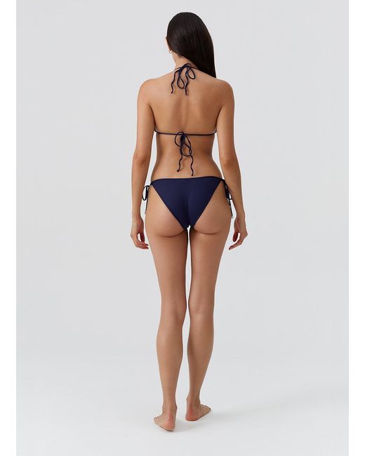 Melissa Odabash Blue Cancun Bikini Top