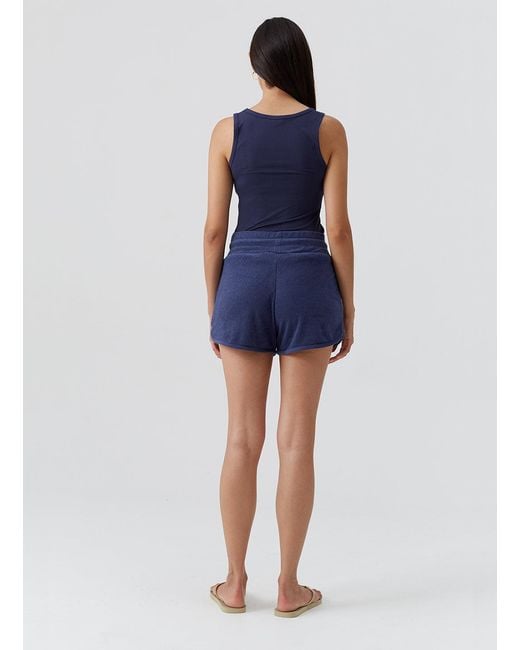 Melissa Odabash Blue Harley Shorts