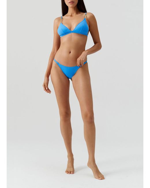 Melissa Odabash Blue Mexico Ocean Bikini Bottom