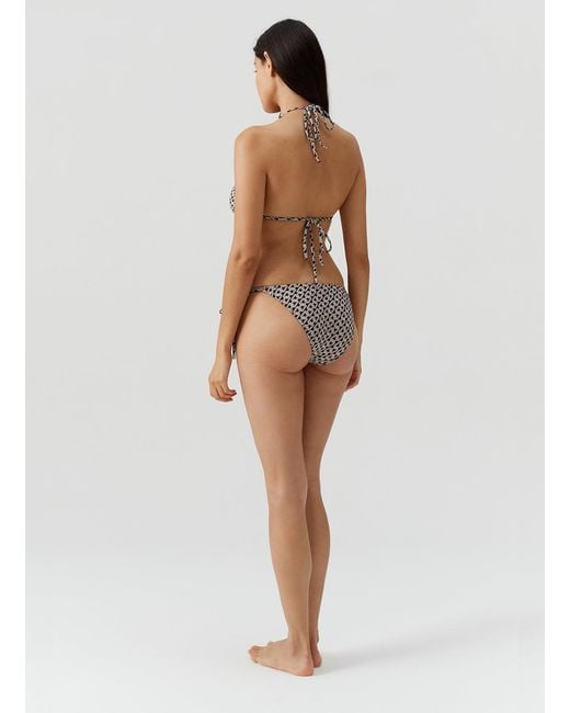 Melissa Odabash Brown Menorca Chain Bikini Bottom