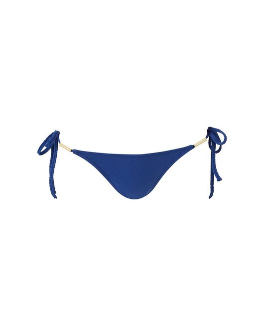 Melissa Odabash Blue Tasmania Marine Bikini Bottom