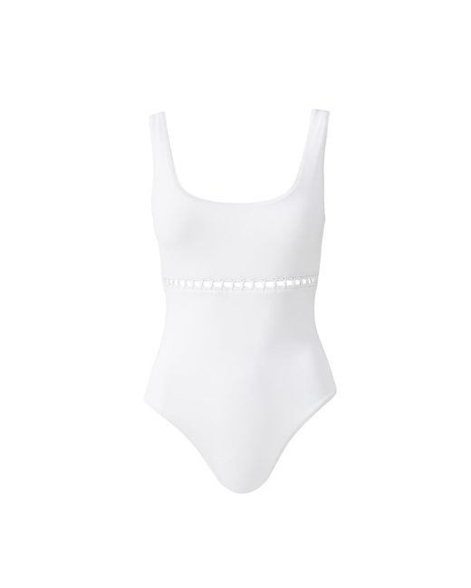 Odabash UK White Carmel Swimsuit