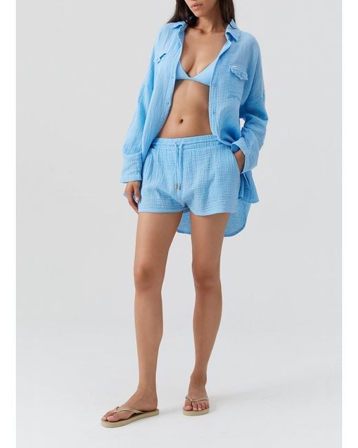 Odabash UK Blue Abbie Oasis Shorts