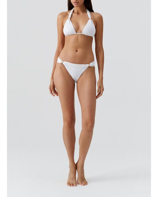 Melissa Odabash White Grenada Bikini Top