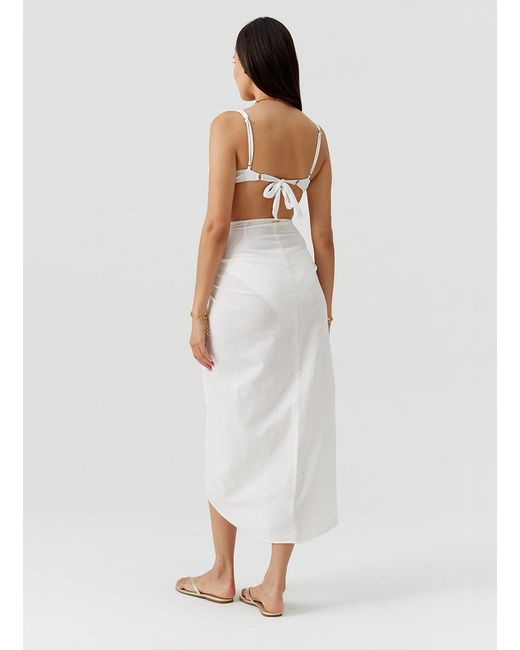 Melissa Odabash White Winnie Ivory Skirt
