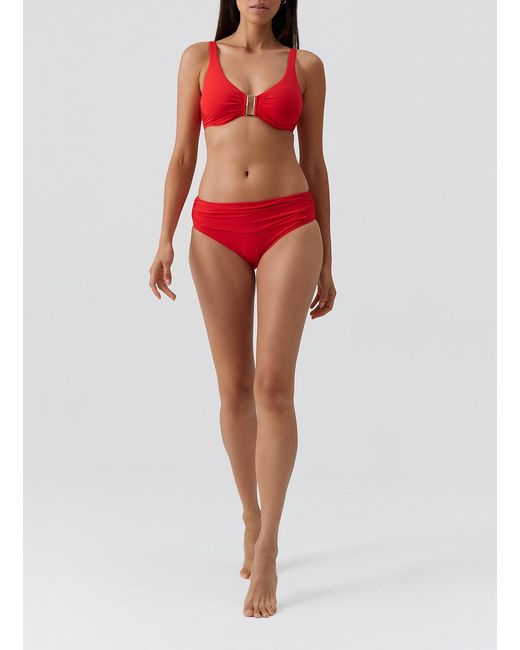 Melissa Odabash Red Bel Air Bikini Bottom
