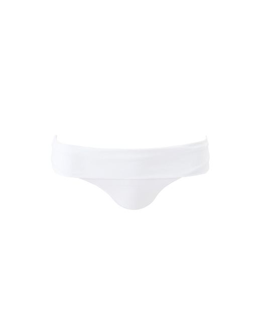 Melissa Odabash White Brussels Bikini Bottom