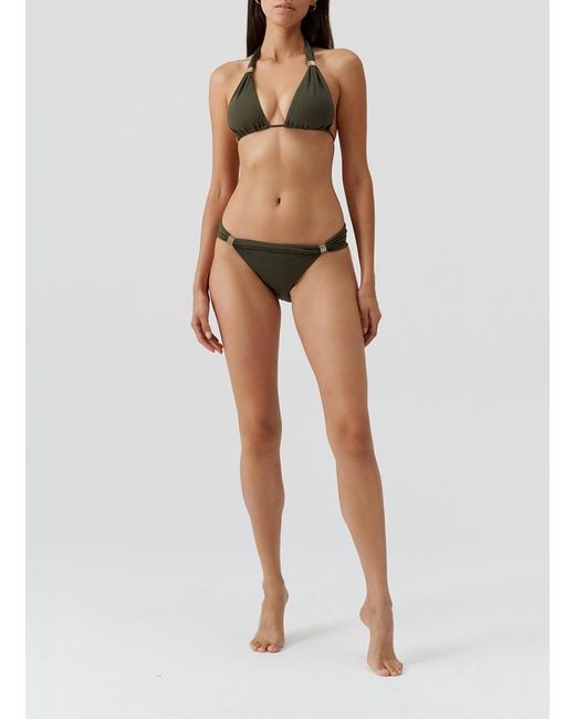 Melissa Odabash Green Grenada Bikini Top