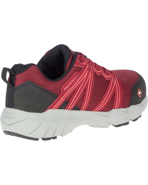 merrell full bench work shoe