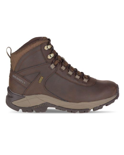 Merrell Brown Vego Mid Leather Waterproof for men